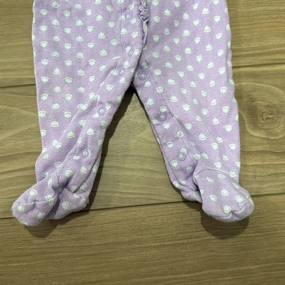 Ruffle footie